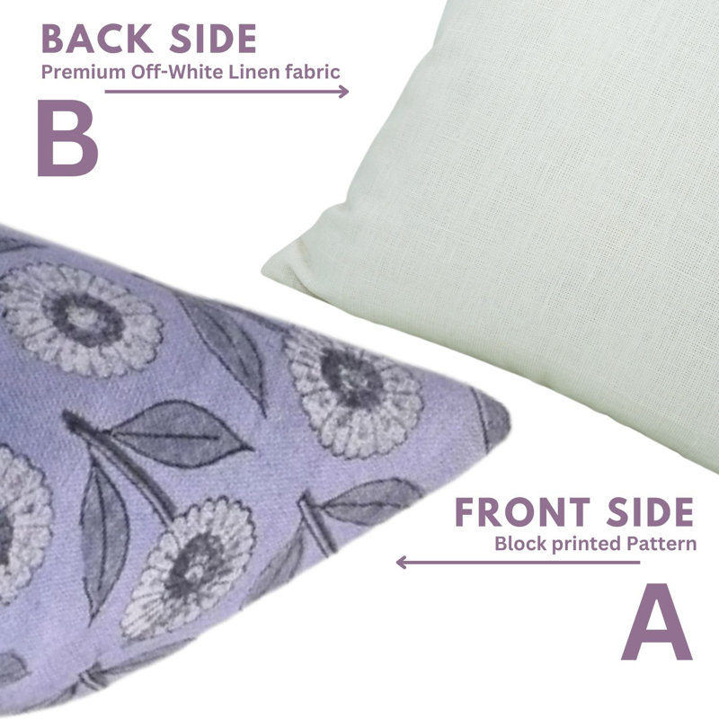 Linen Square Pillow Cover, 20" x 20"