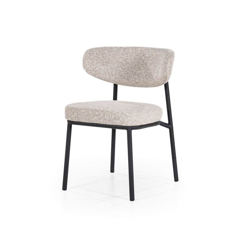 Dining Chair Upholstered Dining Chair, Beige