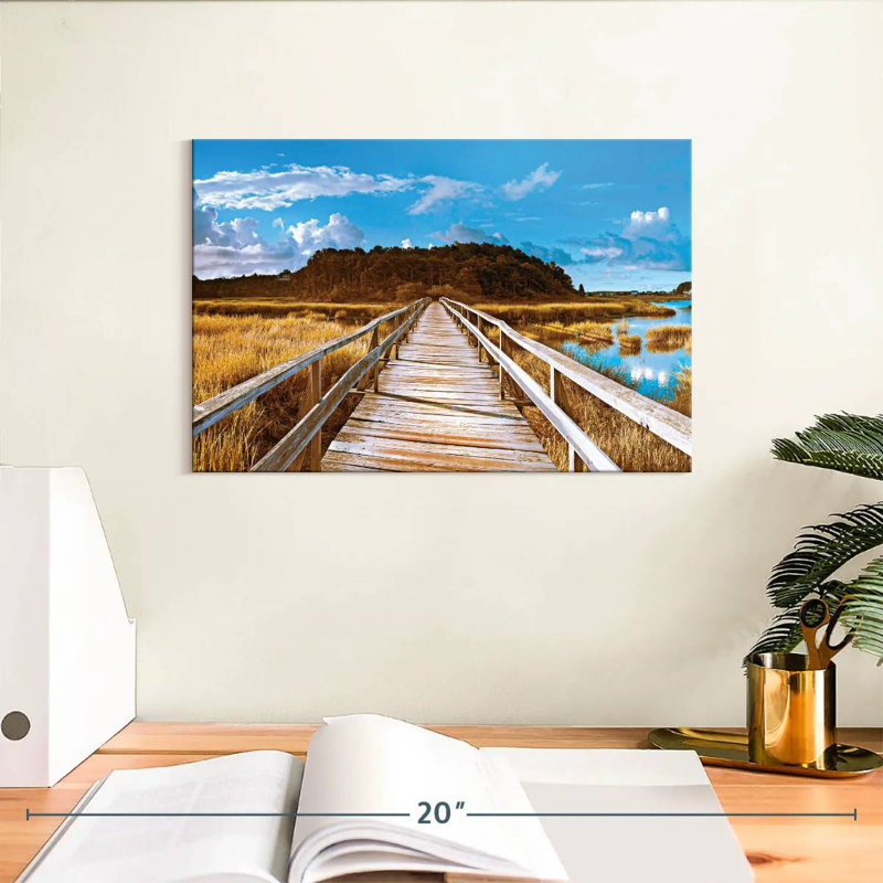 Passerelle Calm Lake, H 8 po x l 12 po