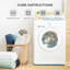 Tapis pour salle de bain réversible 100% coton Splendor-46774099-46774098