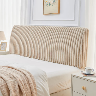 Tête de lit tapissier ergonomique Damerius convenant aux matelas de 8 à 14 pouces