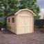 14x8w Alpha Barn | 28mm Log Cabin