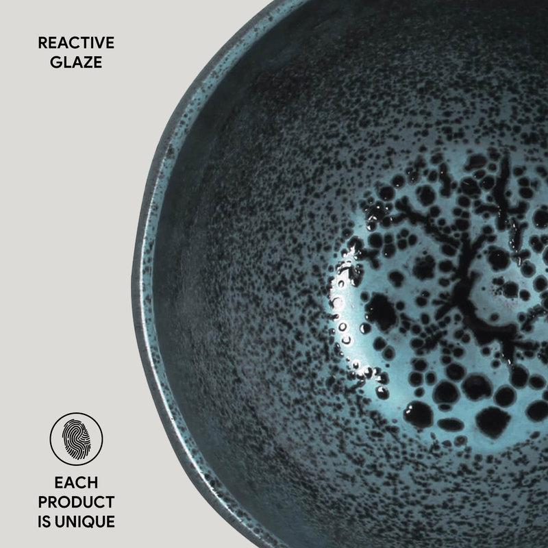 Organic Soup/Fruit Bowl Night Sky Stoneware 18.87 Oz