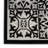 Minvydas Aloha  Geometric Black White Indoor/Outdoor Area Rug-1250576408