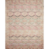 Iowa Park Geometric Pink Area Rug