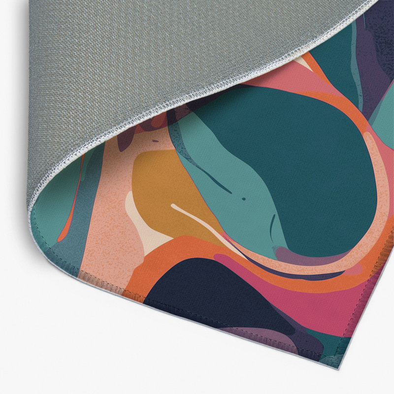 Chroma Stream Indoor And Outdoor Area Rug, Rectangle 1'6" x 2'6"