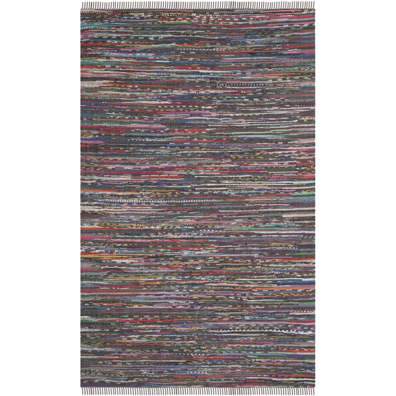Sue Cotton Hand Woven Area Rug, Rectangle 183 x 274 cm
