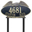 Eagle 2-Line Lawn Address Sign