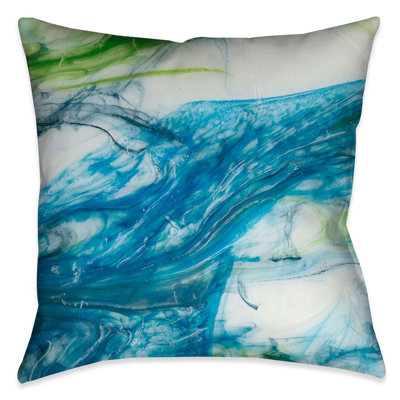 Coussin bleu/gris à balayage hardick marémotrice
