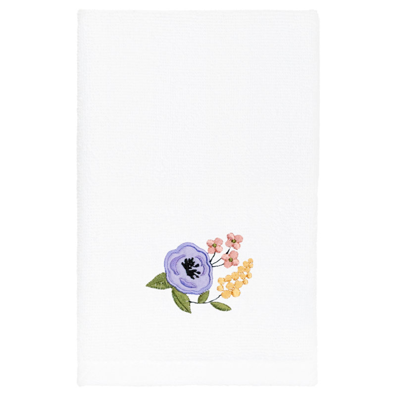 Ensemble de serviettes 3 pièces en coton turc, Blanc