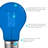 4.5 Watt (60 Watt Equivalent), A19 LED, Dimmable Light Bulb, E26/Medium (Standard) Base-73312162