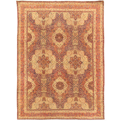 Antique One-of-a-Kind 10'7" X 14'2" Area Rug