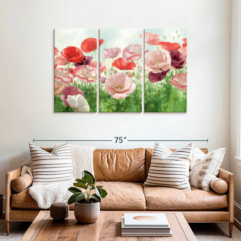 Harnek Poppies Plaisir, H 36 po x l 57 po