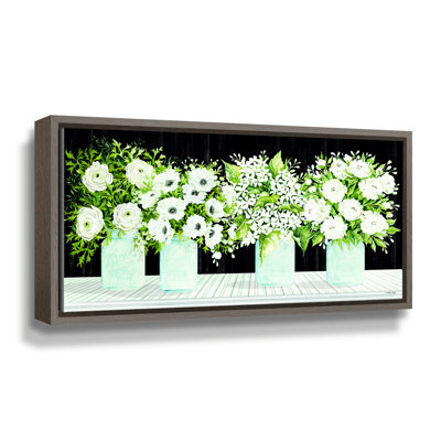 " Mason Jar Florals "