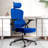 Heavy Duty Ergonomic Desk Office Chair, High Back Home Computer Chair With Headrest  And Adjustable Swivel 3D Armrests For Comfort  Adjustable Lumbar Supports Up To 350Lbs-1308965659-1308965663