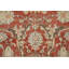 Tapis unique en laine noué à la main rouge Oushak des années 1960 de 5 pi 9 po x 8 pi 10 po Chevell
