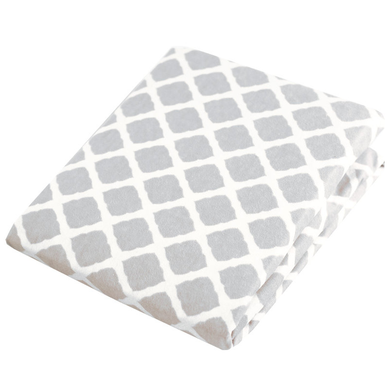 Drap en flanelle pour landau Gertie, gris