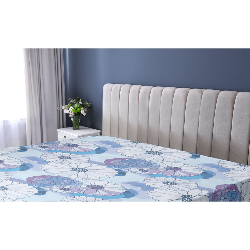 Drap-housse à motif camomille Ambesonne