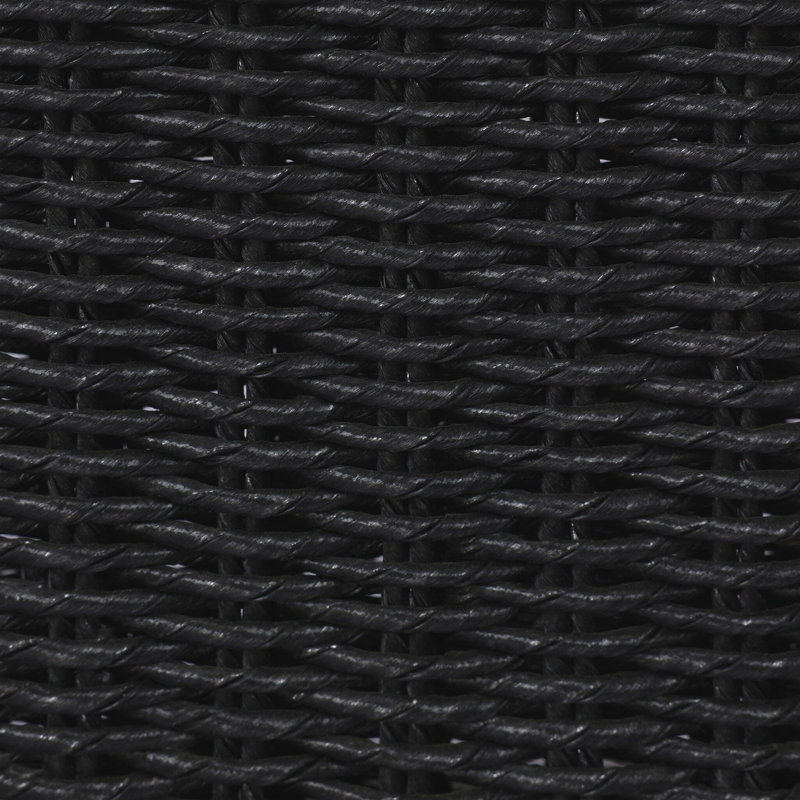 Santoro Outdoor Teak Armchair, Black