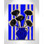 Vase rayé imprimé de fleurs par Treechild-129172619-129172623-129172675