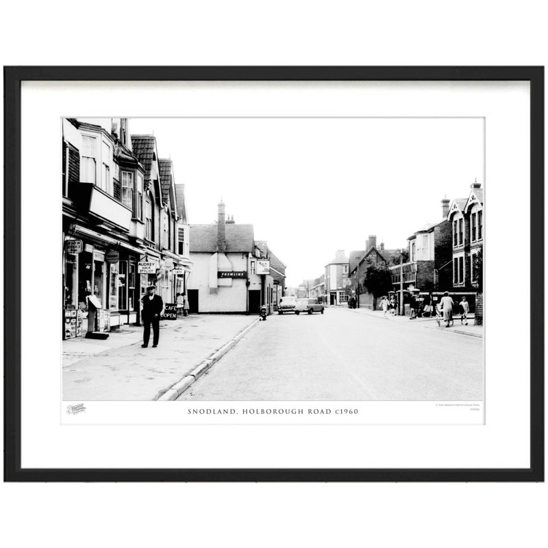 Snodland, Holborough Road C1960 by Francis Frith - Single Picture Frame Print, 60cm H x 80cm W x 2.3cm D