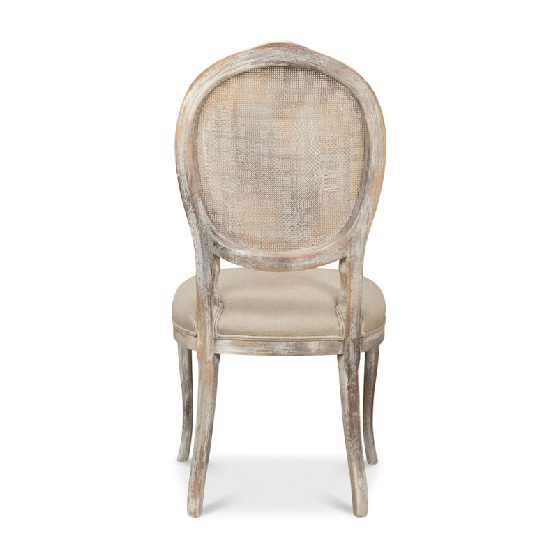Banner Upholstered Dining Chair, Light Gray, Gray