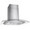 Hotte de cuisine murale en acier inoxydable convertible 29,3 po, 299 pi³ / min, contrôle poussoir avec filtres à charbon