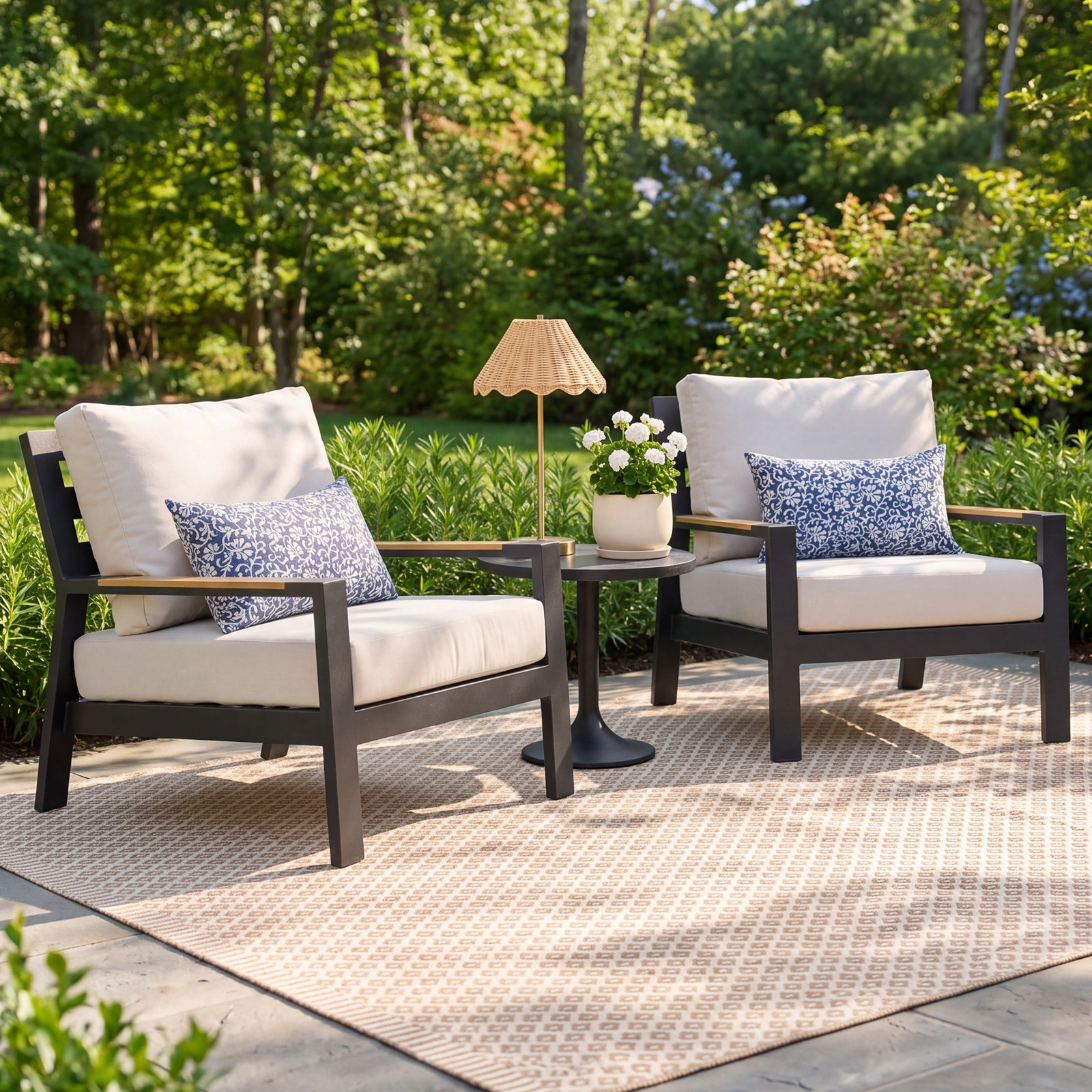 Jayton 2-Person Sunbrella® Patio Seating Group