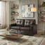 Causeuse en cuir Roundhill Furniture Holmes-123465478