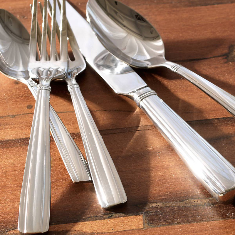 Crescendo II 65 Piece Flatware Set, Service for 12