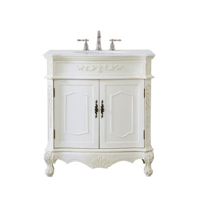 Lunette Single Bathroom Vanity Set