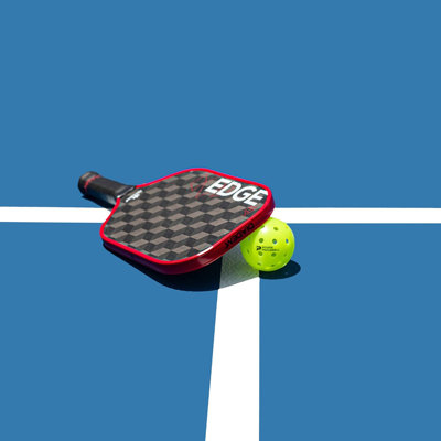 Diadem Unisex Edge 18K Power Pro USAPA Approved Pickleball Paddle - 16mm, Red
