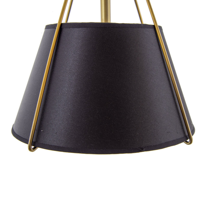 Gatsby 1 - Light Single Pendant, Gold, Black