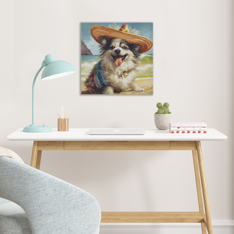 Chihuahua, art mural sur toile