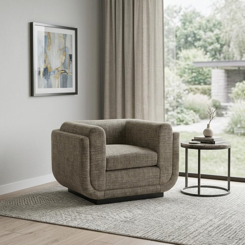  Chaise avec accoudoirs rembourrée Green
