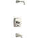 Margauxrite-Temp Bath and Shower Trim Set with Push-Button Diverter and Lever Handle, Less Showerhead
