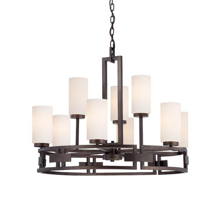 Deasia 9 - Light Candle Style Chandelier