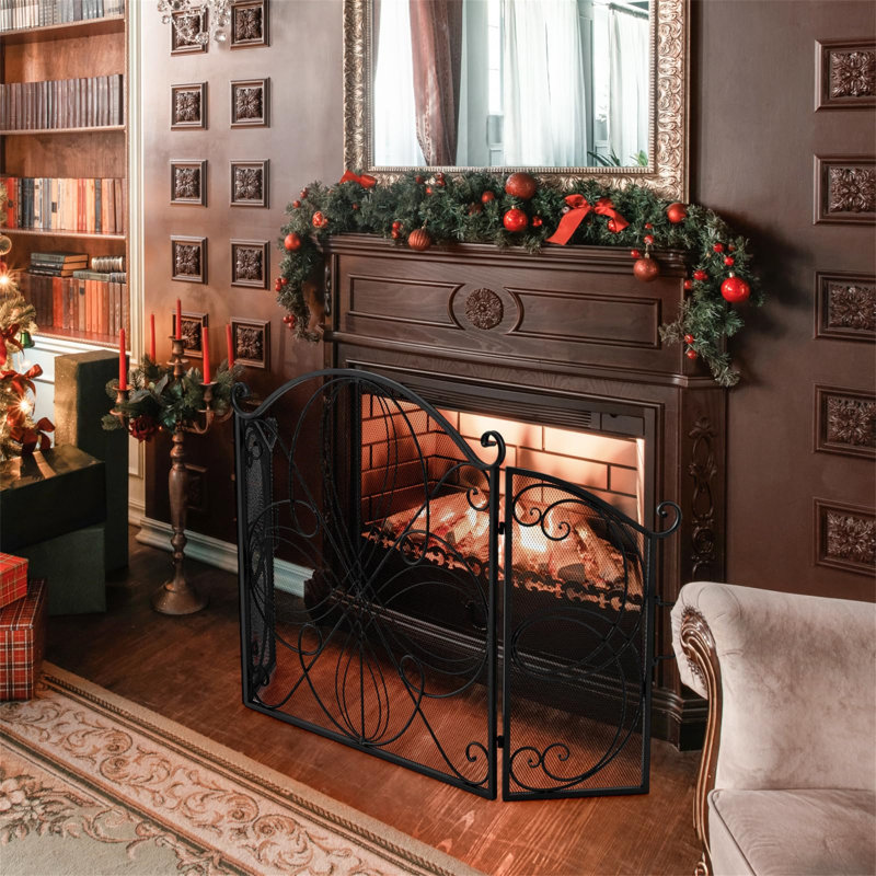 Asaan Metal Fireplace Screen