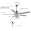 Fransje 52'' Ceiling Fan with Light Kit-1302455847
