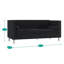  Canapé en velours Ezriah Mid Century-659759726