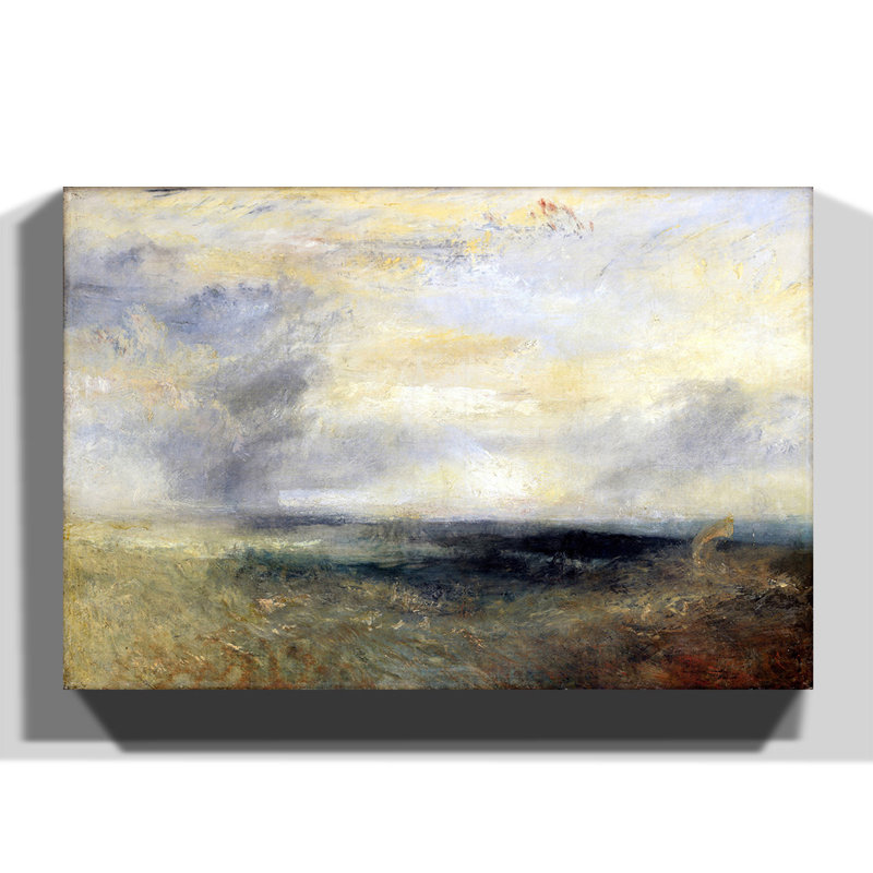 J.M.W. Turner - Wrapped Canvas Painting, 70cm H x 100cm W