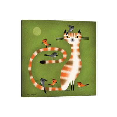 Tabby - Birds by Terry Runyan - Print on Canvas