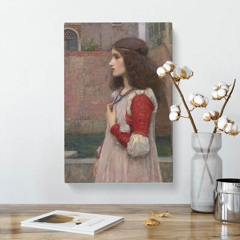 Juliet by John William Waterhouse - Wrapped Canvas, 50cm H x 35cm W x 3cm D