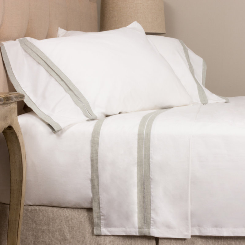 Bella Banded Pillow Case, King