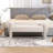 54"W Modern Upholstered Polyester Fiber Bench-505034804