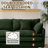  102 Inch Modular L-Shaped Sectional Sofa , 3-Seater Chenille Cloud Couch with Movable Ottoman , DIY Combination, Comfy Upholstered Set for Living Room-1563663421-1559753769
