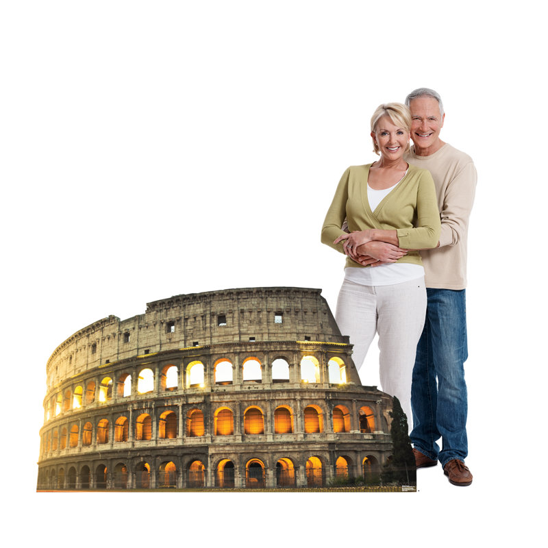 Accroche en carton colosseum Italy