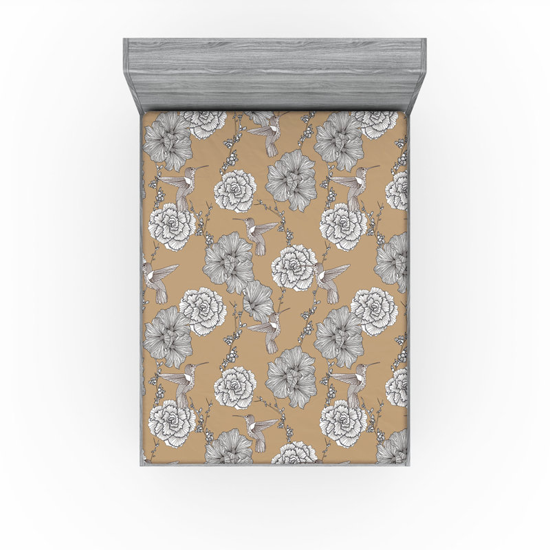 Drap-housse Ambesonne, Queen Fitted Sheet
