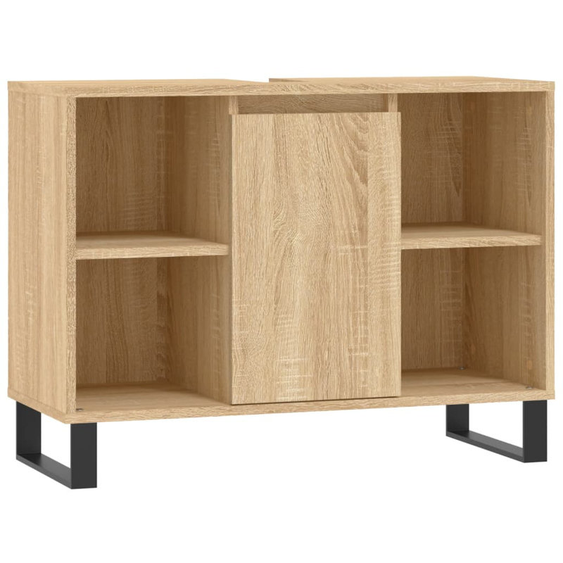 Adriene Freestanding Bathroom Cabinet, Sonoma Oak