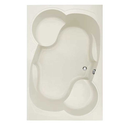 Makyla 75'' x 48'' Soaking Acrylic Bathtub